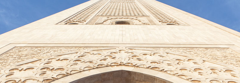 La mosquée Hassan 2, à Casablanca